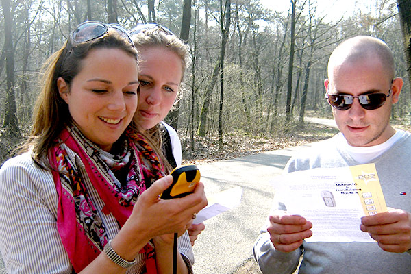 Bedrijfsuitje Helikopter dropping met GPS