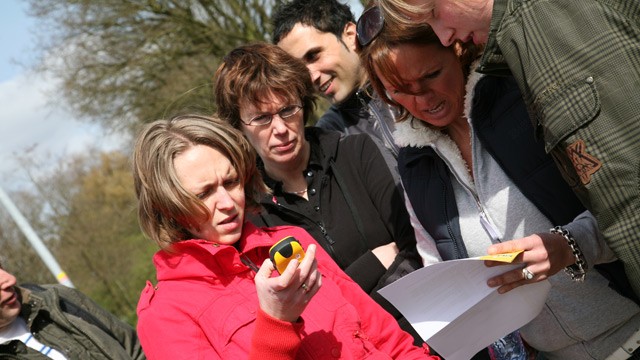 Bedrijfsuitje GPS Tocht